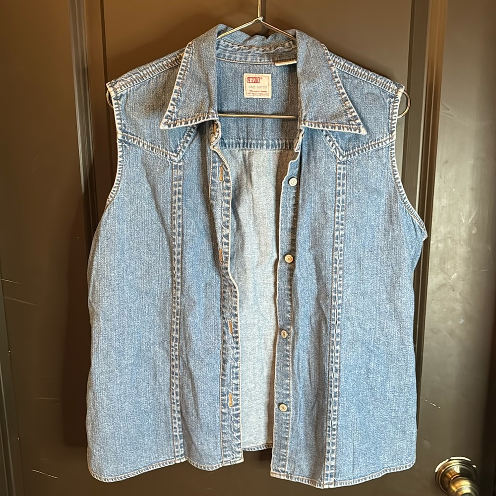 1960s Levi’s jean vest (women)